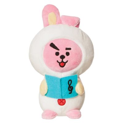 AURORA, 61495, BT21 Official Merchandise Cooky Winter, Soft Toy, Pink and White