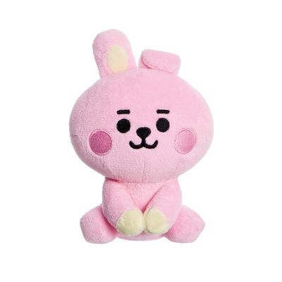 Aurora, 61479, BT21 Official Merchandise Baby Cooky Sitting, 13 cm, Brown, Pink