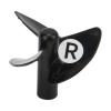 Alomejor Plastic Propeller Blade 2Pcs Flytec V500 Electric RC Boat Positive Negative Assemble Propeller Blade view 2