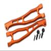 GPM For Arrma 1/7 FIRETEAM Tactical Unit 6S BLX ARA7618 Upgrade Parts Aluminum Front Upper Arms - 6Pc Set Orange view 1