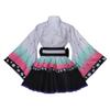 1791's lady Kamado Tanjirou Cosplay Rengoku Costume Inosuke Hashibira Kimono for Halloween Party Cosplay Outfits (Kochou Shinobu, S) view 1