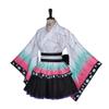 1791's lady Kamado Tanjirou Cosplay Rengoku Costume Inosuke Hashibira Kimono for Halloween Party Cosplay Outfits (Kochou Shinobu, S) view 2
