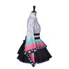 1791's lady Kamado Tanjirou Cosplay Rengoku Costume Inosuke Hashibira Kimono for Halloween Party Cosplay Outfits (Kochou Shinobu, S) view 3
