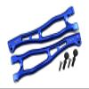 GPM For Arrma 1/7 FIRETEAM Tactical Unit 6S BLX ARA7618 Upgrade Parts Aluminum Front Upper Arms - 6Pc Set Blue view 1