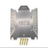 Axial 1/10 RBX10 Ryft 4WD Rock Bouncer AXI03005 Upgrade Parts Stainless Steel Chassis Protection Plate (Hollow Version) - 5Pc Set view 1