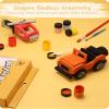 SainSmart Jr. Woodworking Building Kit, 2-in-1 Kids STEM Projects Set, DIY Wood Crafts Assembly Toys with Different Combinations for Boys and Girls view 3