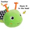 Sumobaby Infant Baby Musical Stuffed Animal Activity Soft Toys with Multi-Sensory Crinkle, Rattle and Textures, for Tummy Time Newborn 0-3-6-12 Months Boys, Girls, Caterpillar view 2