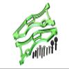 GPM For Arrma 1/7 FIRETEAM Tactical Unit 6S BLX ARA7618 Upgrade Parts Aluminum Front Lower Arms - 12Pc Set Green view 1