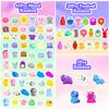 130Pcs Mochi Squishy Toys, Kawaii Squishies, Mini Fidget Toys Bulk for Kids, Party Favors Class Prizes Valentines Day Easter Egg Fillers,Christmas Goodies Bag Stuffers for Boys Girls (130) view 2