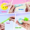 130Pcs Mochi Squishy Toys, Kawaii Squishies, Mini Fidget Toys Bulk for Kids, Party Favors Class Prizes Valentines Day Easter Egg Fillers,Christmas Goodies Bag Stuffers for Boys Girls (130) view 4