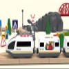 Wooden Train Set Accessories Battery Operated Locomotive Trains, Remote Control Train Vehicles for Wood Tracks, Powerful Engine Trains Cars Fits All Major Brands of Railway System view 4