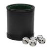 Fat Cat 500Ct Texas Hold'em Poker Chip Set with Four Deck Card Shoe, Poker Chip Tray, and Dice Cup view 2