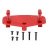 Dilwe RC Steering Servo Mount Base, Aluminum Alloy Steering Servo Mount Bracket Base RC Car Parts for 1/8 Losi LMT Truck Modification Parts RC Car Replacement Parts(red) view 1