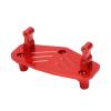Dilwe RC Steering Servo Mount Base, Aluminum Alloy Steering Servo Mount Bracket Base RC Car Parts for 1/8 Losi LMT Truck Modification Parts RC Car Replacement Parts(red) view 4