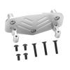 Dilwe Steering Servo Mount Base, Aluminum Alloy Steering Servo Mount Bracket Base for 1/8 Losi LMT Truck Modification Parts, RC Servo Mount Bracket RC Upgrades Parts Accessories(Silver) view 1