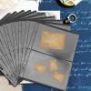 Zerodeko 10pcs Transparent Stamp Collecting Pouches Double-sided Stamp Holders for Album Storage for Banknotes and Gaming Cards view 2