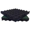 Rubber-Cal "Eco-Safety" Interlocking Playground Tiles - 2.50 x 19.5 x 19.5 Inch - 8 Pack - 21.1 Square Feet Coverage - Green view 2
