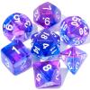 CiaraQ DND Polyhedral Dice Set with a Black Dice Bag for D&D RPG MTG Role Playing Table Games view 1