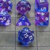 CiaraQ DND Polyhedral Dice Set with a Black Dice Bag for D&D RPG MTG Role Playing Table Games view 4