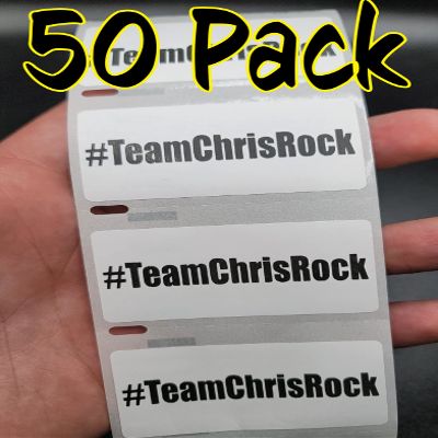 50PCS #TeamChrisRock Stickers