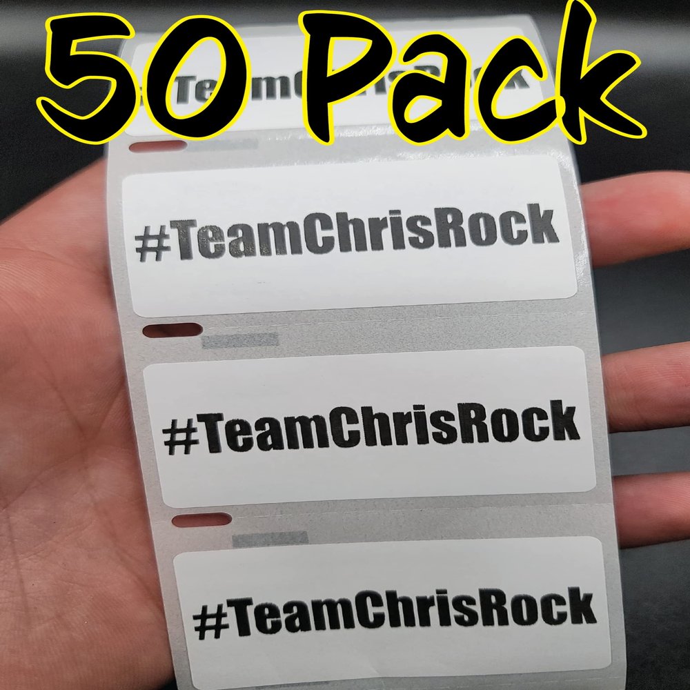 50PCS #TeamChrisRock Stickers