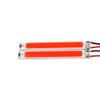 2PCS HIRCQOO 1/10 RC Car LED Chassis Lights Compatible with Traxxas TRX-4 TRX-6 Axial SCX10 II 90046 RC4WD D90 D110 1/10 RC Crawler Car Truck (Red,60x8mm) view 3