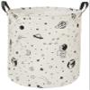 ACMUUNI 19.7 Inch Round Astronaut Pattern Laundry Clothes Hamper Laundry Basket with Handles,Storage Organizer Bins Laundry Gift Basket for Room, Bedroom Decor view 1