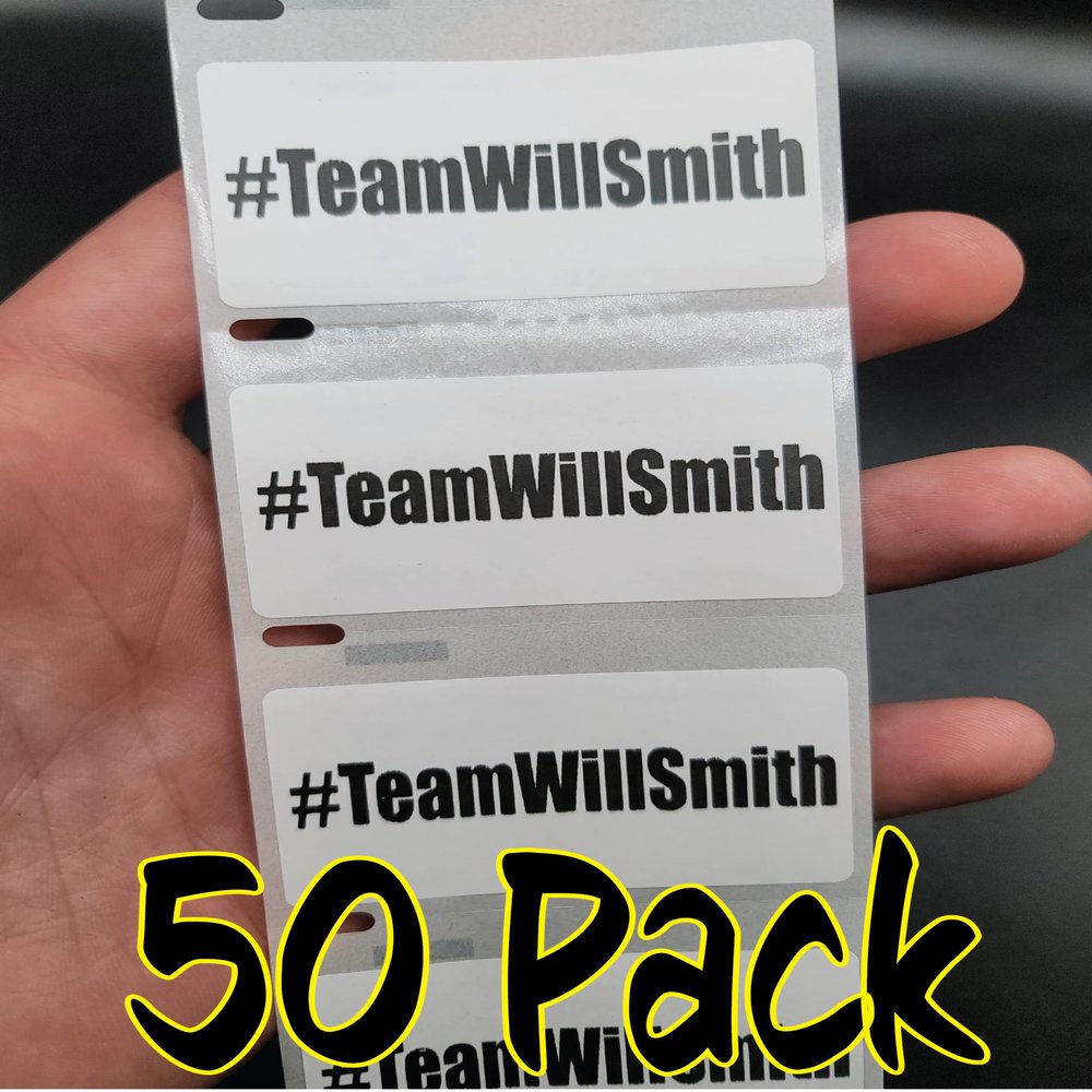 50PCS #TeamWillSmith Stickers
