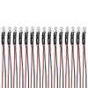 15PCS HIRCQOO RC Car 3MM & 5MM Pre Wired Led Light Emitting Diodes 12V Mini Single Led Bulbs Compatible with Traxxas TRX-4 TRX-6 Axial SCX10 90046 1/10 RC Crawler Car Truck DIY Parts (5mm,Yellow) view 1