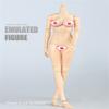 1/6 Scale Female Body, 12inch Female Pale Skin Huge Bust Flexible Action Figure Body Doll Collection view 2