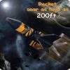 SainSmart Jr. Rocket Launcher for Kids, 200 Feet of Flight Altitude, Motorized Air Rocket with Parachute, Self-Launching Outdoor Toy with Safely Land, Black view 3