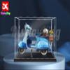 Acrylic Display case for Compatible with Vespa 125 10298 (Model Set is not Included) (No Background) view 2