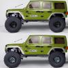 4 PCS RC Beadlock Wheels Aluminum 2.9" RC Wheel Rims for 1/10th RC Rock Crawler Axial SCX6 AXI05000 (Black) view 2