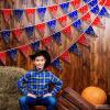 Frienda 6 Pack Western Cowboy Party Decorations Bandana Pennant Banner Wild West Rodeo Decoration Red and Blue Country Decorations for Cowboy Themed Party Decoration, 9.8 Feet view 4