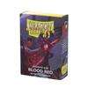 Dragon Shield | Japanese Size Card Matte Sleeves | 60 CT - Smooth & Tough Premium TCG Sleeves - Compatible with Yu-Gi-Oh, Naruto, Cardfight & Vanguard | Blood Red view 1