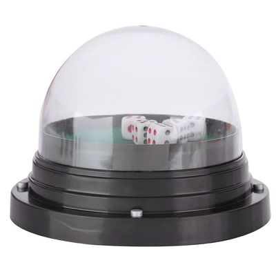 Shanrya Automatic, Automatic Dice Cup, Dice Replacable Black with 5 Dices for Pub