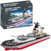 Apostrophe Games Navy Battleship Building Block Set (774 Pieces), Military Building Blocks view 1