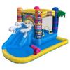 Funormous Minions Bounce House with Slide, Ball Pit & Water Cannon  Indoor/Outdoor Tropical Inflatable with GFCI Air Blower for Kids Ages 38 view 2
