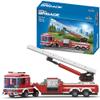 Apostrophe Games Fire Truck Building Block Set - 294 Pieces - Fire Fighter Building Blocks (Extended Ladder Firetruck), Learning and Education for Boys & Girls - Ages 10+ view 1