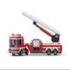 Apostrophe Games Fire Truck Building Block Set - 294 Pieces - Fire Fighter Building Blocks (Extended Ladder Firetruck), Learning and Education for Boys & Girls - Ages 10+ view 2