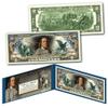 Ben Franklin Lightning & Electricity Kite Experiment Americana United States $2 Bill Collectible Art with Certificate and Display view 1