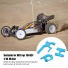 Dilwe RC Motor Mount Base, RC Motor Bracket Seat Holder Heat Sink Spare Parts Accessory with Motor Mount 1896 for Wltoys 104001 1/10 Remote Control Car(Blue) view 2
