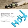 Dilwe RC Motor Mount Base, RC Motor Bracket Seat Holder Heat Sink Spare Parts Accessory with Motor Mount 1896 for Wltoys 104001 1/10 Remote Control Car(Blue) view 3