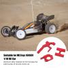 Dilwe RC Motor Mount Base, RC Motor Bracket Seat Holder Heat Sink Spare Parts Accessory with Motor Mount 1896 for Wltoys 104001 1/10 Remote Control Car RC Accessories(Red) view 2