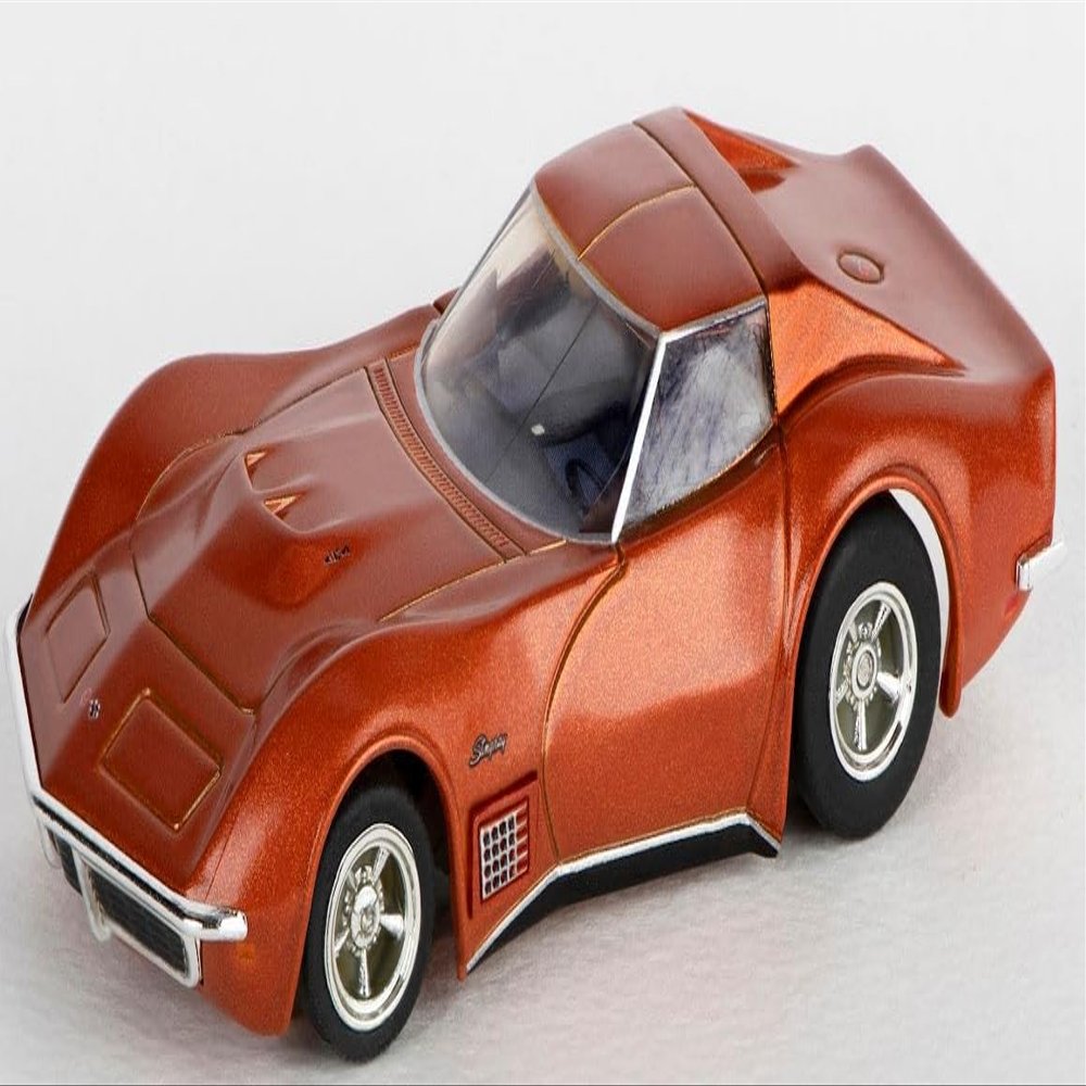 Birsppy AFX/Racemasters 1971 Corvette 454 Orange Metallic AFX22047 HO Slot Racing Cars