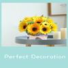BAZIMA ALICE DIY Felt Flower Kit, DIY Felt Sunflower Pot Bonsai Kit,12 Felt Sunflowers,Beginner Craft Kit,Floral Gifts view 4