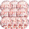 Civaner 10 Pcs Inflatable Glitter Beach Balls 16 Inch Large Sparkly Confetti Pool Balls Clear Blow up Balloon Toys for Wedding Baby Shower Birthday 2026 New Year Party Decoration(Rose Gold,Glitter) view 1
