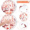 Civaner 10 Pcs Inflatable Glitter Beach Balls 16 Inch Large Sparkly Confetti Pool Balls Clear Blow up Balloon Toys for Wedding Baby Shower Birthday 2026 New Year Party Decoration(Rose Gold,Glitter) view 3