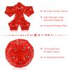 RoomyRoc Magnetic Fidget Sphere - Pentagons Magnets Balls - 12 Piece Set - Crystal Red - Magnet Fidgets Toy - Creativity Beyond Imagination, Inspirational, Recreational, Desk Toys for Adults view 3