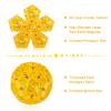 RoomyRoc Magnetic Fidget Sphere - Pentagons Magnets Balls - 12 Piece Set - Crystal Orange - Magnet Fidgets Toy - Creativity Beyond Imagination, Inspirational, Recreational, Desk Toys for Adults view 3